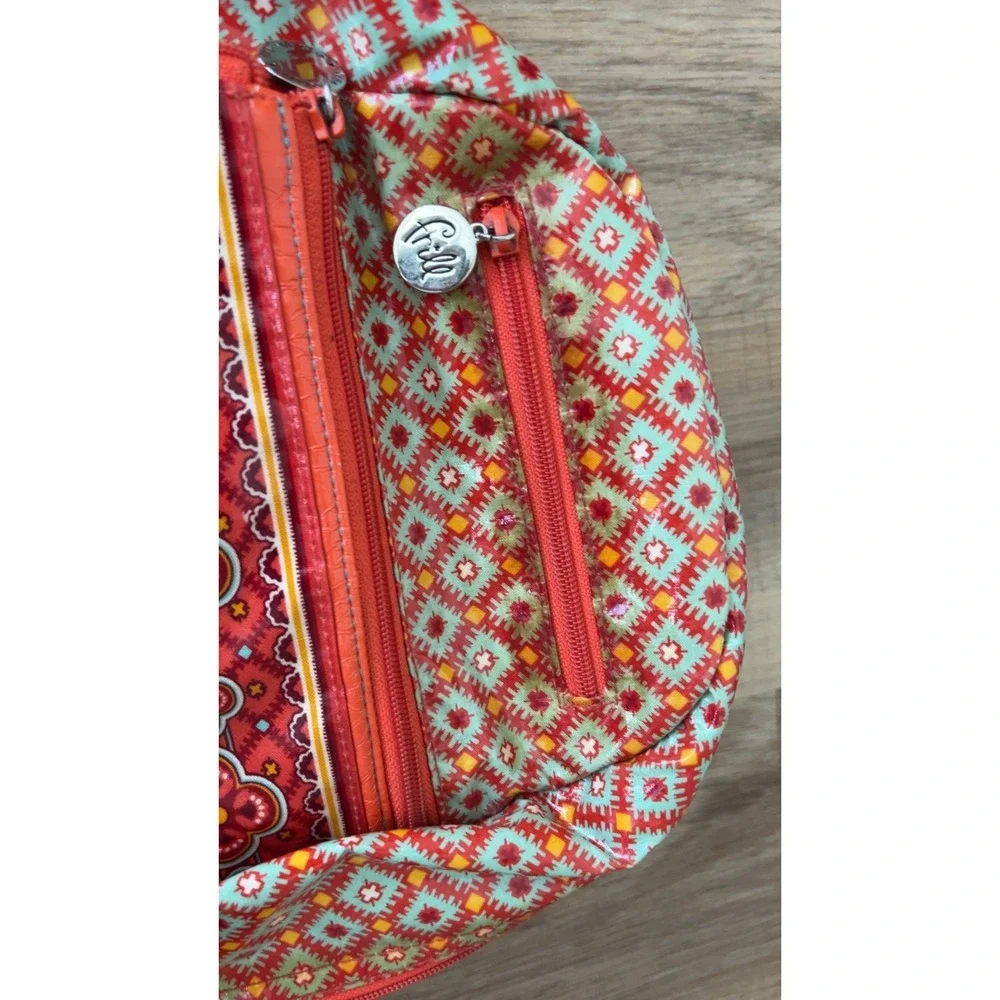 Vera Bradley Lylas Paprika Frill Backpack‎